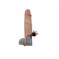 Pleasure X-Tender Series - Capa Peniana Extensora com Vibro - 17,5 x... Pleasure X-Tender Series - Capa Peniana Extensora com Vibro - 17,5 x...