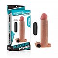 Pleasure X-Tender Series - Capa Extensora com Vibro - 20 x 4 cm Pleasure X-Tender Series - Capa Extensora com Vibro - 20 x 4 cm