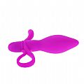 Plug Anal com Vibro - Taylor - 10 Vibrações - ( Á Pilha ) - Pretty...