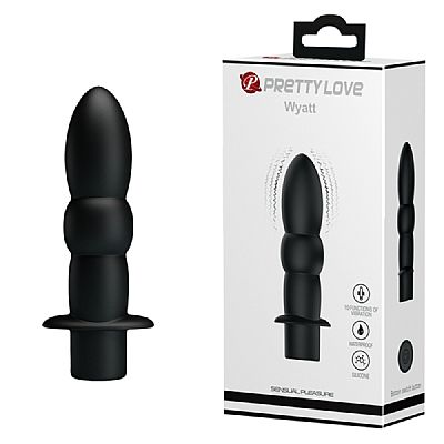 Plug Anal com Vibro Á Pilha - Wyatt - Pretty Love