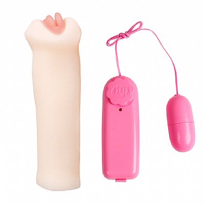 Vagina em Cyberskin Com Vibro 18 cm - BAILE