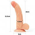 Cinta Peniana Dildo com Curva - Ingen - Lovetoy 8.5