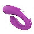 Vibrador de Casal com Controle Recarregável - Heart Sweety-Rct -...