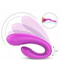 Vibrador de Casal com Controle Recarregável - Heart Sweety-Rct -...