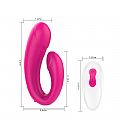 Massageador de Casal com Controle Recarregável - Heart Sweety-Rct -... Massageador de Casal com Controle Recarregável - Heart Sweety-Rct -...