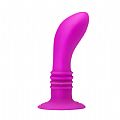 Plug Anal Silicone com Vibro - Pretty Love