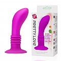 Plug Anal Silicone com Vibro - Pretty Love