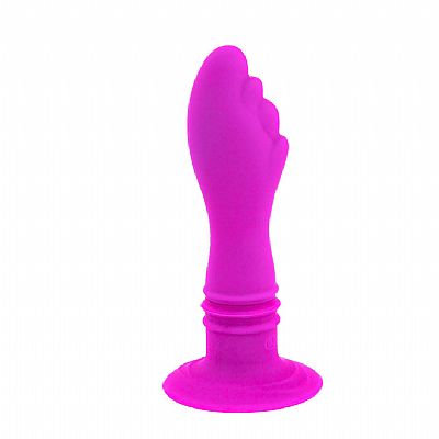 Plug Anal Silicone com Vibro - Pretty Love