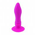 Plug Anal Silicone com Vibro - Pretty Love