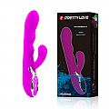 Vibrador de Ponto G com Dupla Estimulação - Pretty Love