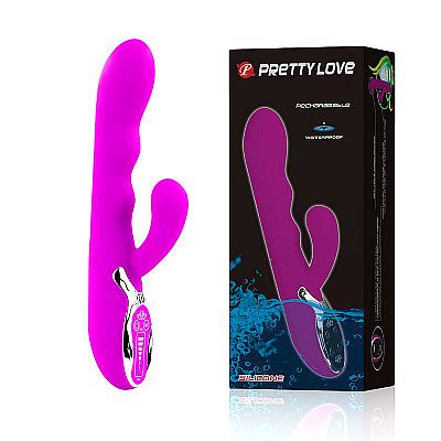 Vibrador de Ponto G com Dupla Estimulação - Pretty Love