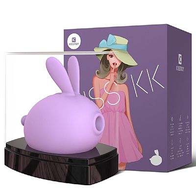 Vibrador em Silicone com Pulsação - Miss KK - Kistoy