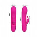 Vibrador Puro Silicone. 10 níveis de vibração - Caesar - Pretty Love