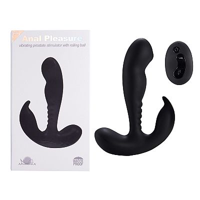 Vibrador de Próstata com Controle - Anal Pleasure - Aphrodisia
