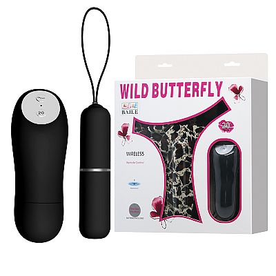 Vibrador de calcinha com Cápsula - Wild Butterfly - Baile