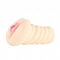 Vagina em CyberSkin com Vibrador Ondulada - Macia e Realística - BAILE
