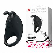 Anel Peniano - Rabbit com 7 Modos de Vibração - Pretty love