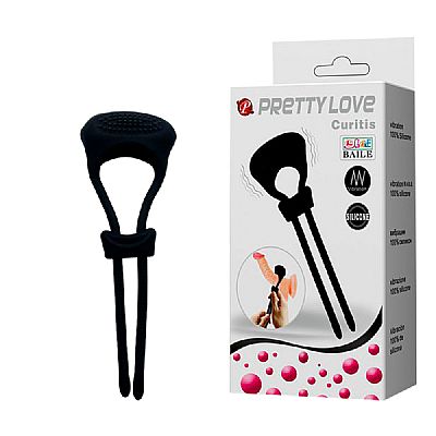 Anel Peniano com Vibrador Curitis - Pretty Love