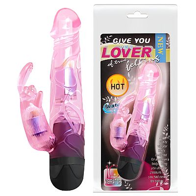 Vibrador de Ponto G e clitóris Coelho - LOVER - Baile