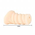 Vagina em CyberSkin com Vibrador Ondulada - Macia e Realística - BAILE