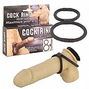 Anel Duplo para Pênis e Escroto - Cock Ring