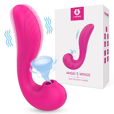 Vibrador de Ponto G com Pulsação na Ponta - Angel.S - S-Hande