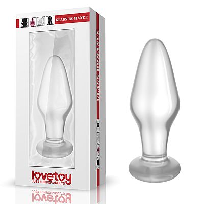 Plug Anal de Vidro - Cônico - Lovetoy