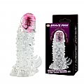 Capa Peniana Brave Man com Vibrador de Toque e Estimulador de Clitóris Capa Peniana Brave Man com Vibrador de Toque e Estimulador de Clitóris