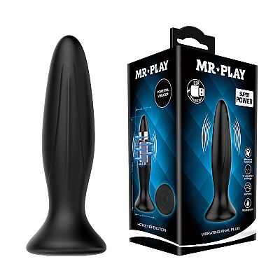 Plug Anal com vibro - MR PLAY - Pretty Love