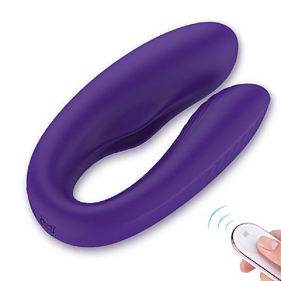 Vibrador de Casal com Controle Remoto - Recarregável - Viviana-RCT -...