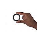 Anel em aço 4,0 cm Diâmetro - Tamanho P - Preto Anel em aço 4,0 cm Diâmetro - Tamanho P - Preto