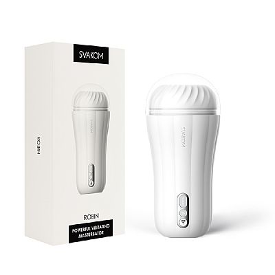 Masturbador Lanterna com Visor de LED - Robin - Svakom Masturbador Lanterna com Visor de LED - Robin - Svakom