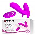 Vibrador de Ponto G e Clitóris com controle - Pretty Love