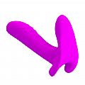 Vibrador de Ponto G e Clitóris com controle - Pretty Love