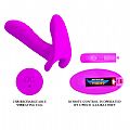 Vibrador de Ponto G e Clitóris com controle - Pretty Love
