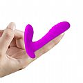 Vibrador de Ponto G e Clitóris com controle - Pretty Love