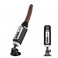 Máquina do sexo com prótese em Cyberskin - Wolv - Dibe