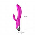 Vibrador de Ponto G e Clitóris Formato de Golfinho - SI