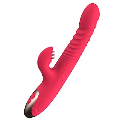 Vibrador de Ponto G e Clitóris - vai e vem Lingua - Libo