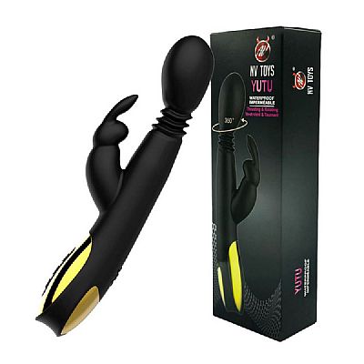 Vibrador Ponto G e clitóris - Vai e Vem Rotativo - NV Toys