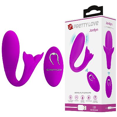 Vibrador de Ponto G com controle - Recarregável - Jordyn - Pretty love