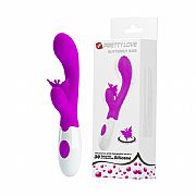 Vibrador de Ponto G e clitóris - Á Pilha - Butterfly kiss - Pretty...