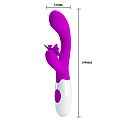 Vibrador de Ponto G e clitóris - Á Pilha - Butterfly kiss - Pretty...