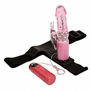 Vibrador Rotativo Jack Rabbit 7 Vibrações com Cinta