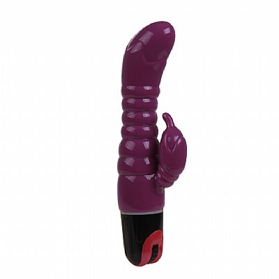 Vibrador Ponto G - Duplo Motor - MultiVelocidade - 17 cm