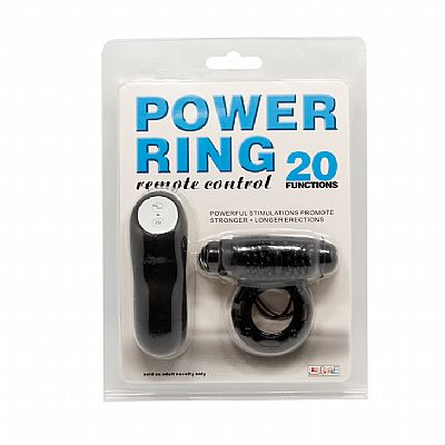 Power Ring - Anel Peniano com Vibrador a Distância - Wireless de 20...