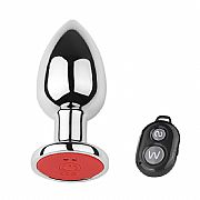 Plug Anal de aço com Controle Remoto - 10 Modos de Vibrações -...