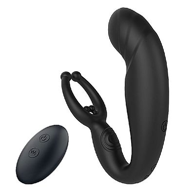 Vibrador de Próstata com Anel - Demon-RCT - S-Hande