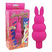 Vibrador Bunny em Puro Silicone com 7 Vibrações - Toque Aveludado