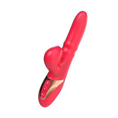 Vibrador de Ponto G e Clitóris com Pulsação - Slinding 2 - Dibe